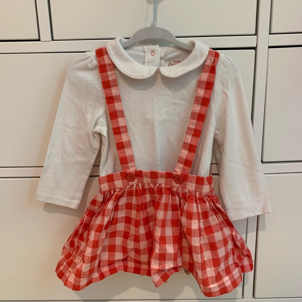 Cat & jack skirt and shirt